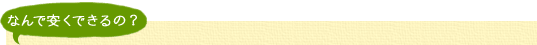 なんで安くできるの?